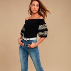 Free people rock with it top